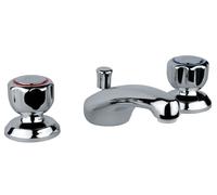 Rubinetto per lavabo con manopole