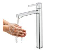 Rubinetto per lavabo da appoggio ALITA Laveo BVA_02ND, cromato