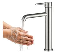 Kuchinox Noia rubinetto per lavabo verticale acciaio BNK_22NA