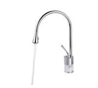 Rubinetto per lavabo da bagno a leva singola, miscelatore in marmo in ottone girevole a 360, miscelatore per lavabo da bagno Rubinetto per lavello dell'acqua cromato dorato per lavelli della roulotte
