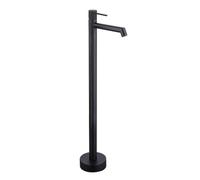 Rubinetto per lavabo da bagno con maniglia singola indipendente con acqua calda e fredda per una facile installazione a pavimento