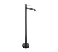 Rubinetto per lavabo da bagno con maniglia singola indipendente con acqua calda e fredda per una facile installazione a pavimento