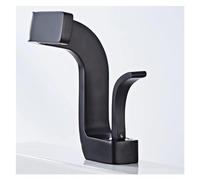 Rubinetto per lavabo da bagno in ottone monoforo rubinetto a colonna per acqua fredda Miscelatore per lavabo durevole Design moderno per cucina e bagno Facile da installare