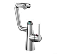Rubinetto per lavabo da bagno intelligente con display a LED della | Rubinetto monocomando per lavabo, 3 modalità di flusso d'acqua, valvola in ceramica in ottone massiccio, alimentato ad acqua