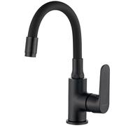 Kuchinox Dima rubinetto per lavabo verticale nero BQD721D