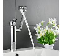 Rubinetto per lavabo, per bagno, girevole a 360°, miscelatore