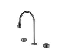 Rubinetto Per Lavabo Rubinetto Alla Moda Rubinetto In Oro Rubinetto In Metallo Nero Miscelatore A Goccia Miscelatore Da Piano Rubinetto A Scomparsa,Cenere