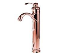 Rubinetto per lavabo, Rubinetto for lavabo monoforo modello basso in rame