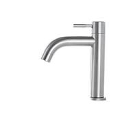 Rubinetto per lavabo, Rubinetto singolo for lavabo freddo in acciaio inossidabile