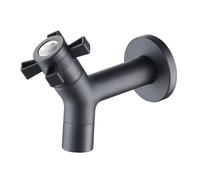 Rubinetto per lavanderia in acciaio resistente Adattatore di connessione rapida Configurazioni facili Stili moderni Adattatore ad apertura rapida per lavatrice Presa d'acqua ergonomica per lavatrice