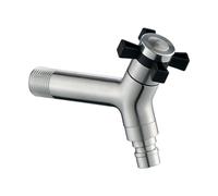 Rubinetto per lavanderia in acciaio resistente Adattatore di connessione rapida Configurazioni facili Stili moderni Adattatore ad apertura rapida per lavatrice Presa d'acqua ergonomica per lavatrice