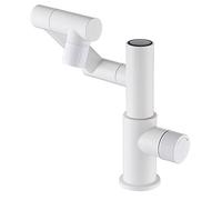 Rubinetto per lavandino da Bagno, Rubinetto per lavabo in Ottone, Miscelatore per Acqua Calda e Fredda, Un Foro, Montaggio su Piano, Micro generatore, Display della Temperatura,