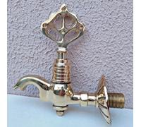 Rubinetto per lavandino Hammam rubinetto per vasca da bagno giradischi ottone...