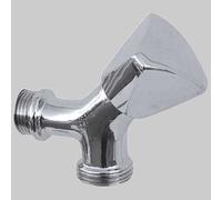 RUBINETTO PER LAVATRICE INCLINATO A VITONE - 1/2x3/4 cromato