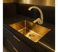 Rubinetto per lavello da cucina canna alta miscelatore per lavandino orientabile