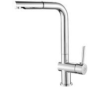 Laveo Luna rubinetto da cucina verticale cromo BLZ069D