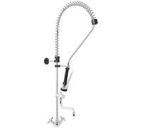 Rubinetto per lavello da cucina con bocca estraibile da 100 cm