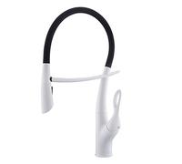 Rubinetto per lavello da Cucina con spruzzatore Estraibile, Rubinetto da Cucina a 2 funzioni con Design Magnetico, rubinetti per lavello da Cucina con Maniglia Singola in Lega di Zinco, Cromato