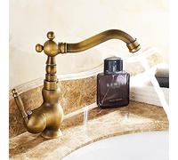 Rubinetto per Lavello da Cucina per Bar, Fattoria, Commerciale, Rubinetto per Lavabo Caldo E Freddo alla Moda, Rubinetto da Cucina in Stile Europeo con Finitura in Ottone E Bronzo, Miscelatore da Cuc