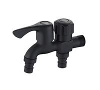 Rubinetto per miscelatore acqua fredda per lavatrice Rubinetto doppio beccuccio in ottone Rubinetto per lavello per lavatrice Sdoppiatore per tubo flessibile per lavatrice Adattatore per rubinetto a