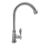 Rubinetto per , orientabile, design retrò, miscelatore monocomando per bagno, per giardino, balcone, degli ospiti, WC all'aperto