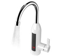 Rubinetto per scaldabagno elettrico istantaneo da 110 V - Tappo per riscaldamento rapido senza serbatoio da 3000 W con display digitale a LED, temperatura regolabile da 30 a 60 ℃, impermeabile IPX4