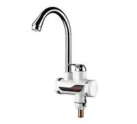 Rubinetto per scaldabagno istantaneo Scaldabagno istantaneo Bagno Cucina 3S Rubinetto dell'acqua di riscaldamento Scaldabagno elettrico senza serbatoio con display a LED