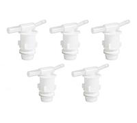 Rubinetto per Tanica Acqua in Plastica Resistente Universale per Taniche e Serbatoi Alimentari Rubinetto Salvagoccia Anti Perdita per Acqua Olio Liquidi Compatibile Tanica Made in Italy (5)