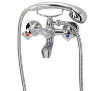 Rubinetto Per Vasca Cromo A Muro Tradizionale