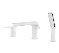 Kuchinox Dima rubinetto per vasca e doccia bordo vasca bianco BQD613D