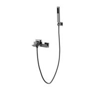 Rubinetto per vasca da bagno a parete ASPIRA in grafite Besco