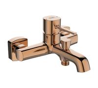Rubinetto per vasca da bagno a parete POLA color oro rosa