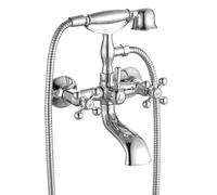 Kuchinox Stilo rubinetto per vasca e doccia a parete cromo BKI011D