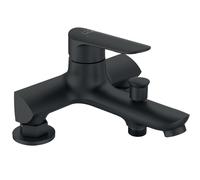 Laveo Appia rubinetto per vasca e doccia bordo vasca nero BLP715D