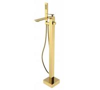 Rubinetto per vasca da bagno a pavimento ASPIRA color oro Besco
