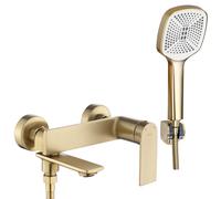 RUBINETTO PER VASCA DA BAGNO MY1902-3GG STORM ORO SPAZZOLATO SKU REA-B7963