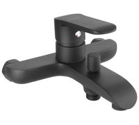 Rubinetto Per Vasca Nero A Muro Monocontrollo