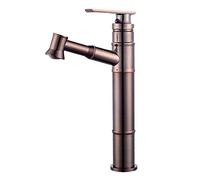 Rubinetto per Vasca retrò in Ottone Estensibile con doccetta Estraibile Miscelatore monocomando Rubinetto per Cucina Rubinetto per lavabo Rubinetto per Acqua Rubinetto per Vaso