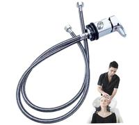 Rubinetto per vaschetta per shampoo spruzzatore professionale per vaschetta per shampoo da 31 5 pollici con tubo parti di ricambio per doccetta per lavabo per parrucchiere per salone spa casa