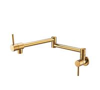 Rubinetto pieghevole espandibile girevole a doppio snodo rubinetto singolo per acqua fredda rubinetto da cucina per un facile utilizzo Design salvaspazio per cucine moderne
