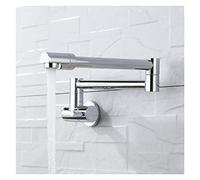 Rubinetto Pieghevole, Riempitore di vaso in ottone solido Tocca Montaggio Cucina Cold TAP CHROME NICKEL RUCCHETTO ROUTTABILE