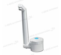 Rubinetto Plastica Bianco con Microswitch Acqua Fredda Camper Caravan Furgone