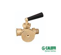 RUBINETTO PORTA MANOMETRO 3 VIE 3/8" CALEFFI SPA INAIL (Ex ISPESL)