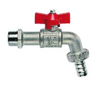 RUBINETTO PORTAGOMMA A SFERA 1/2 - 15 bar 5 PZ