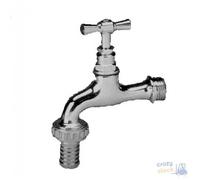 RUBINETTO PORTAGOMMA OTTONE SABBIATO CROMATO 1.2