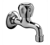 RUBINETTO PORTAGOMMA PROLUNGATO CON ROMPIGETTO DANUBIO 1/2"