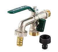 RUBINETTO PORTAGOMMA DUPLEX 1/2X3/4 EOLO NO FROST