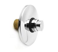 Rubinetto pulsante temporizzato ad incasso per doccia 1/2 in ottone cromato