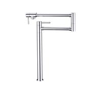 Rubinetto riempi-pentola girevole a 360° e pieghevole con prolunga affondata design del braccio libero Ristrutturazione fai da te(Flash sale silver)