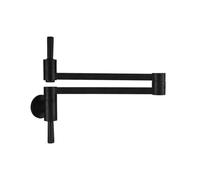 Rubinetto riempi-pentola tradizionale a parete con doppi giunti oscillanti e prolunga da 24"